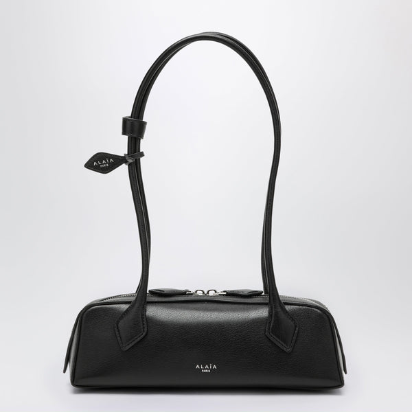 Small Teckel Black Leather Bag
