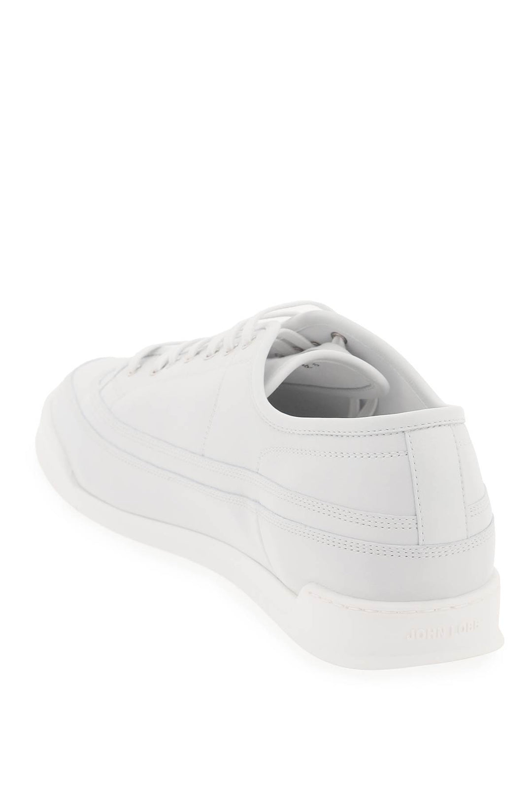 Sneakers Court In Pelle