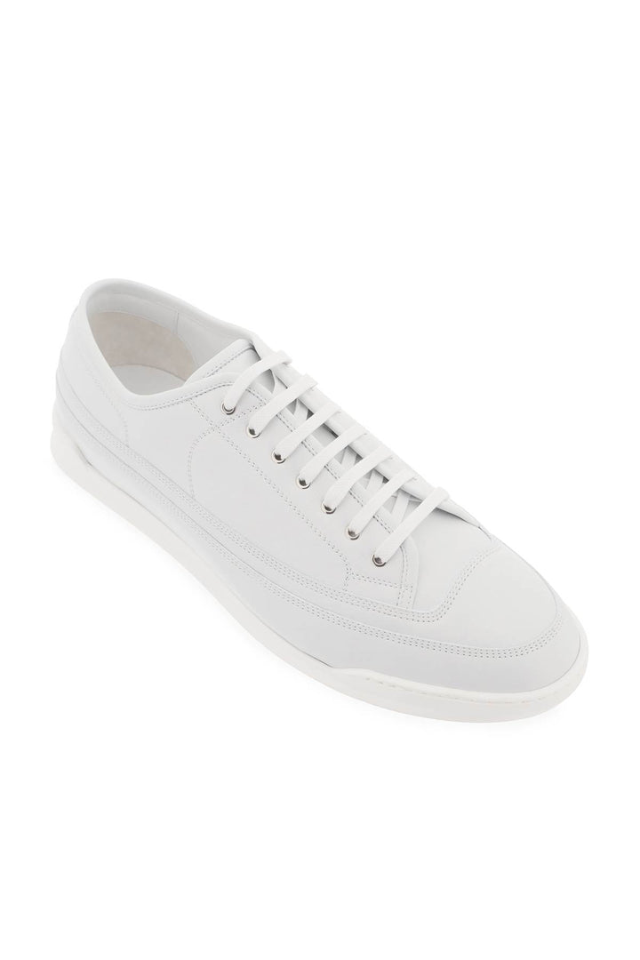 Sneakers Court In Pelle