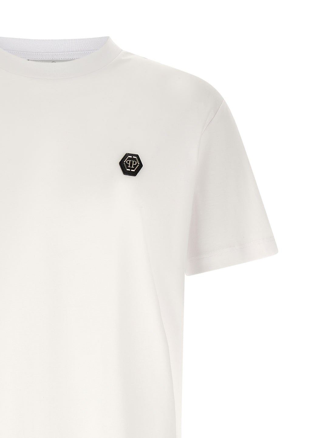 Philipp Plein Hexagon T-shirt - White | 07cd7343bb69f45bcfcb7072a90231c00969e624