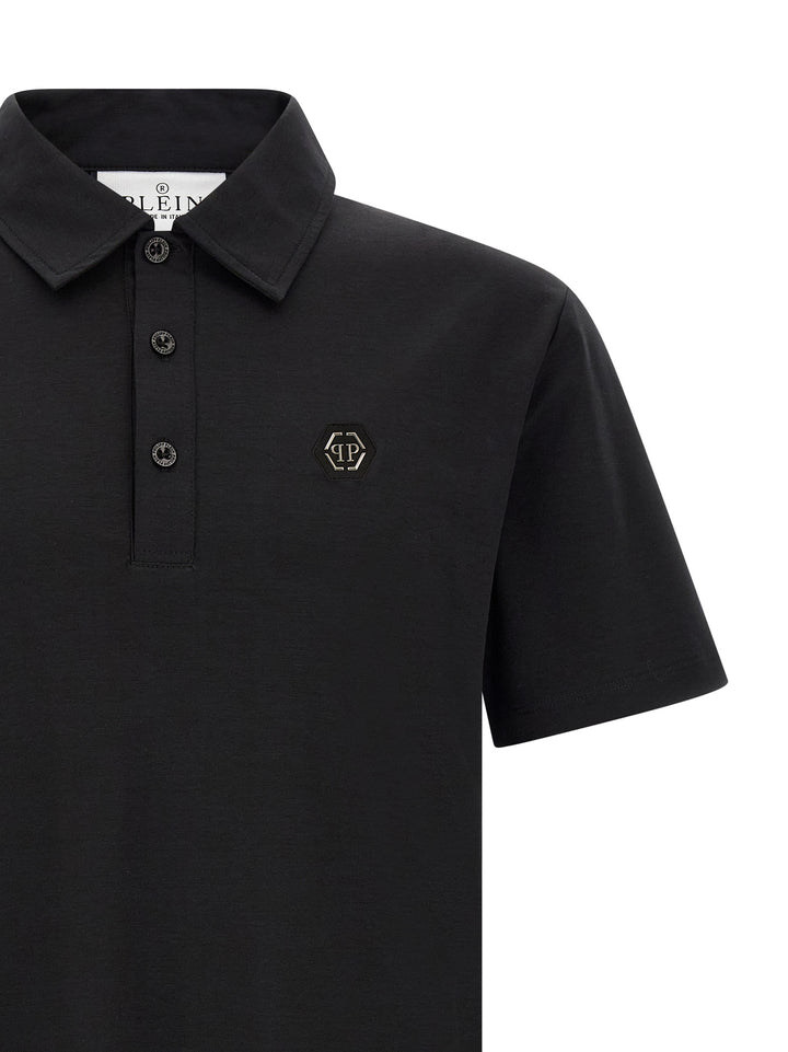 Philipp Plein Classic Polo - Black | 9f6b8ce7ac60c03634a0ef63ebc7f15c7ce74e51