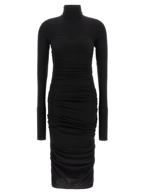 Light Jersey Dress Dresses Black