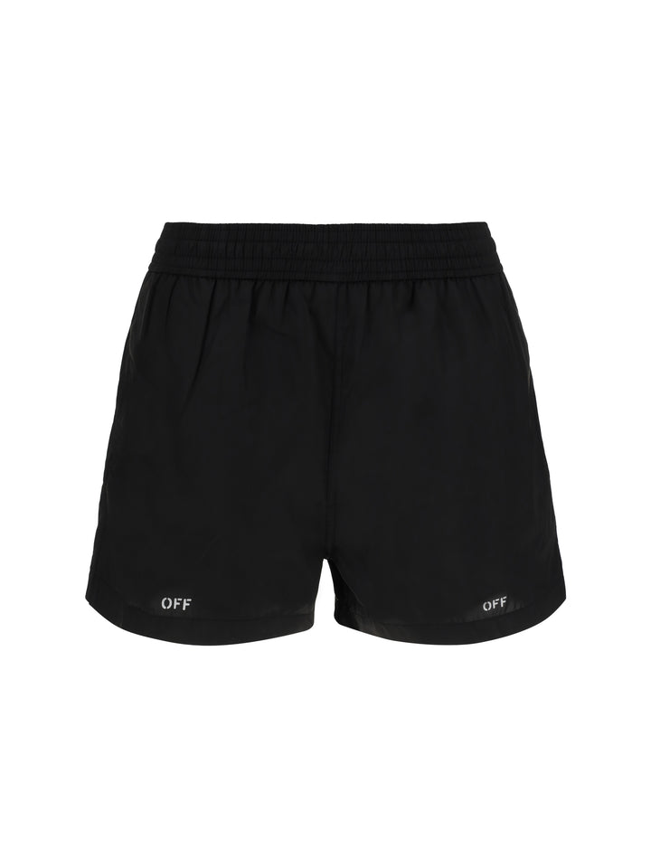 OFF STAMP SWIMSHORTS