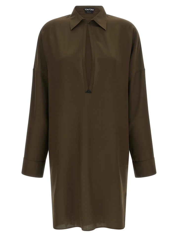 Tom Ford Tunic Dress Dresses - Green | 91ae783b89fb0682301e2c7abfb14d53633cd1c1