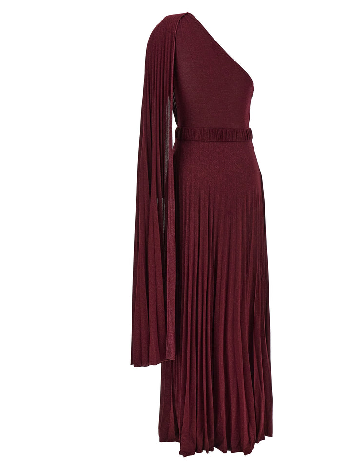 One-Shoulder Dress Dresses Bordeaux