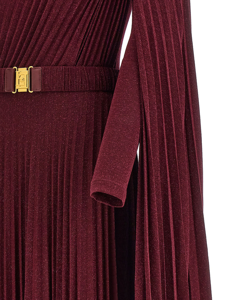 One-Shoulder Dress Dresses Bordeaux