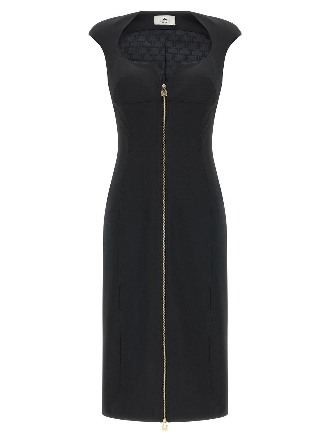 Elisabetta Franchi Heart-Shaped Neckline Dress Dresses - Black | c408667562a747d595c12fe24d27ba9759fd010c