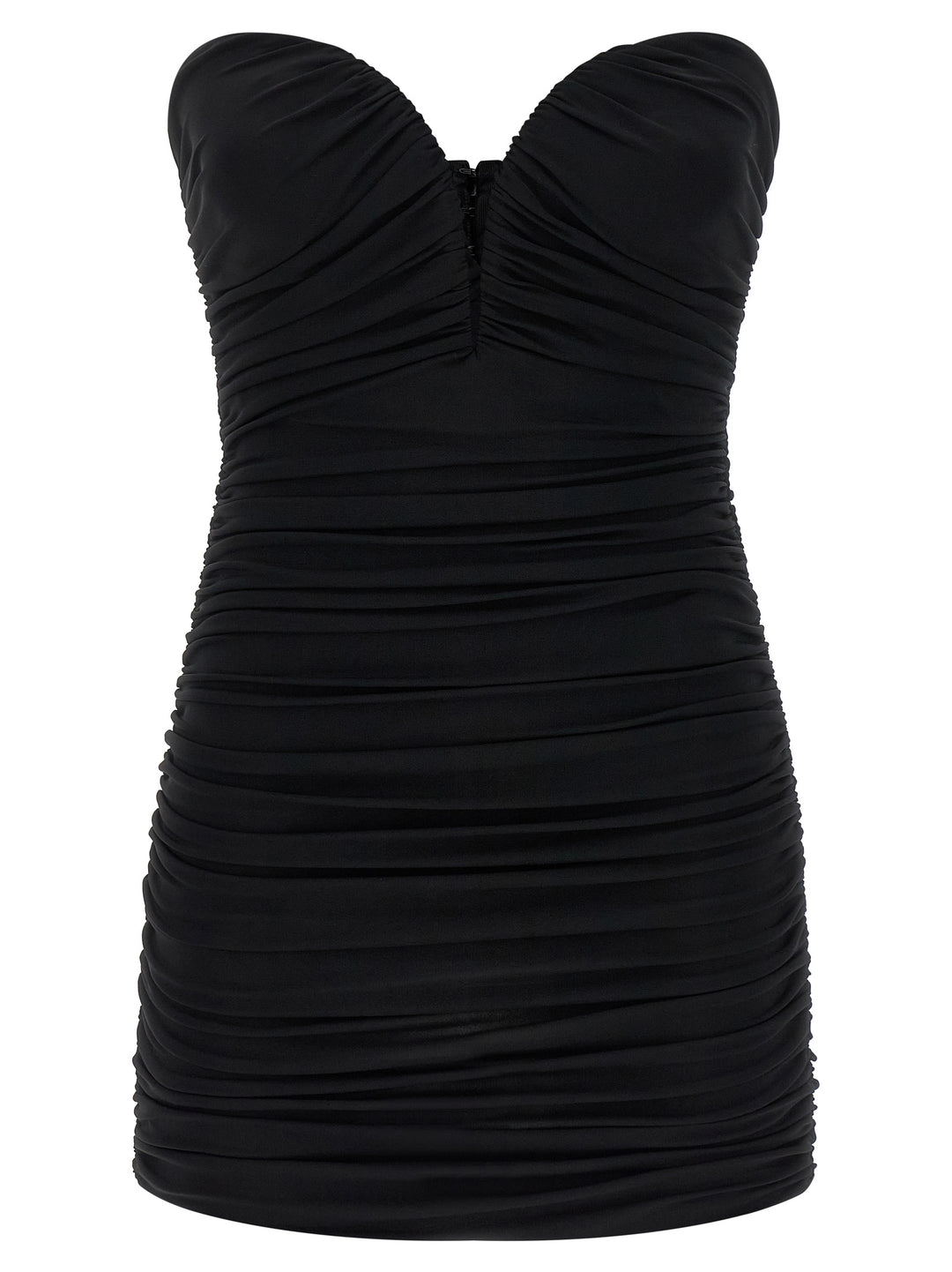 Elisabetta Franchi Heart-Shaped Neckline Dress Dresses - Black | 63c006839bdb505fa991fcb256404ee676731e59