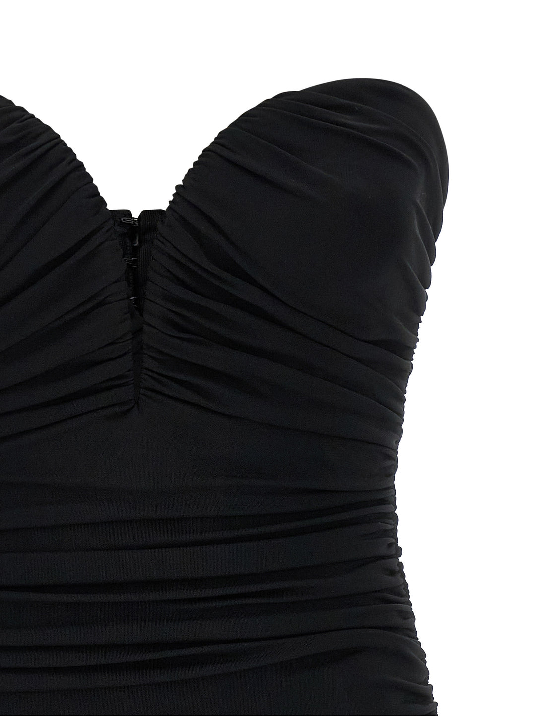 Elisabetta Franchi Heart-Shaped Neckline Dress Dresses - Black | 354aae47262756e3e782eb55c313de229af87246