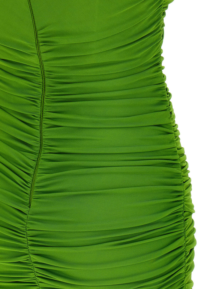 Elisabetta Franchi Heart-Shaped Neckline Dress Dresses - Green | beba8f799e16b7620884788b7013924b2fb2493b