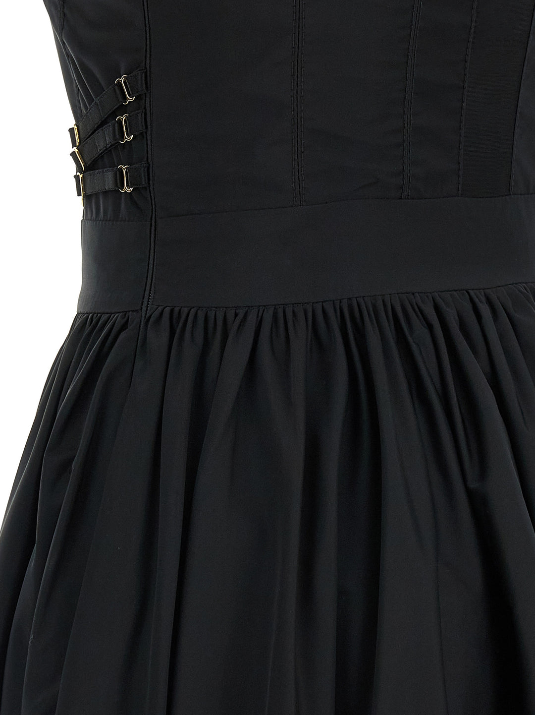 Elisabetta Franchi Corset Dress Dresses - Black | 2831bfc601da3cb48c8f1ccbdc0cf81d8ed0e6ae