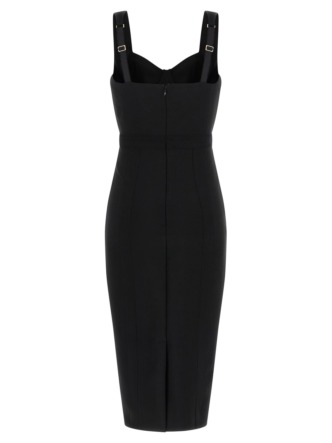 Elisabetta Franchi Scuba Dress Dresses - Black | 61752364a5fade6b578383ee2f20df20463bef86