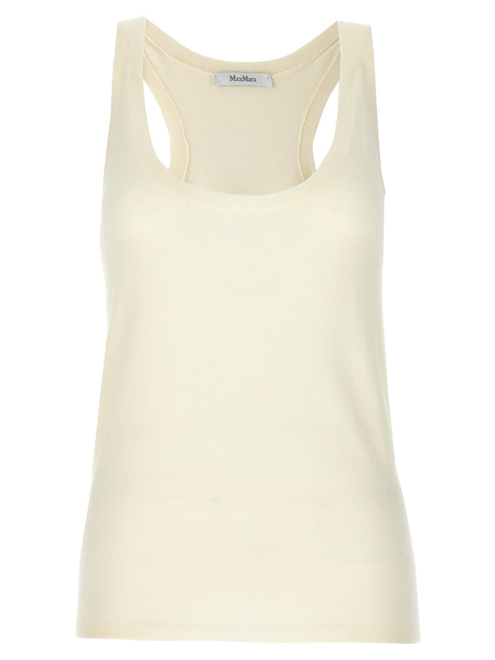Max Mara Abbono Tops - White | e8dee03fdabee6b3a439670208b837f2d8d90c42