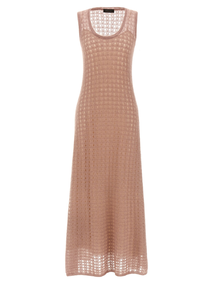 Fabiana Filippi Crochet Dress Dresses - Pink | 943929746c21ad0c3b153b5d193191a95cc162fe