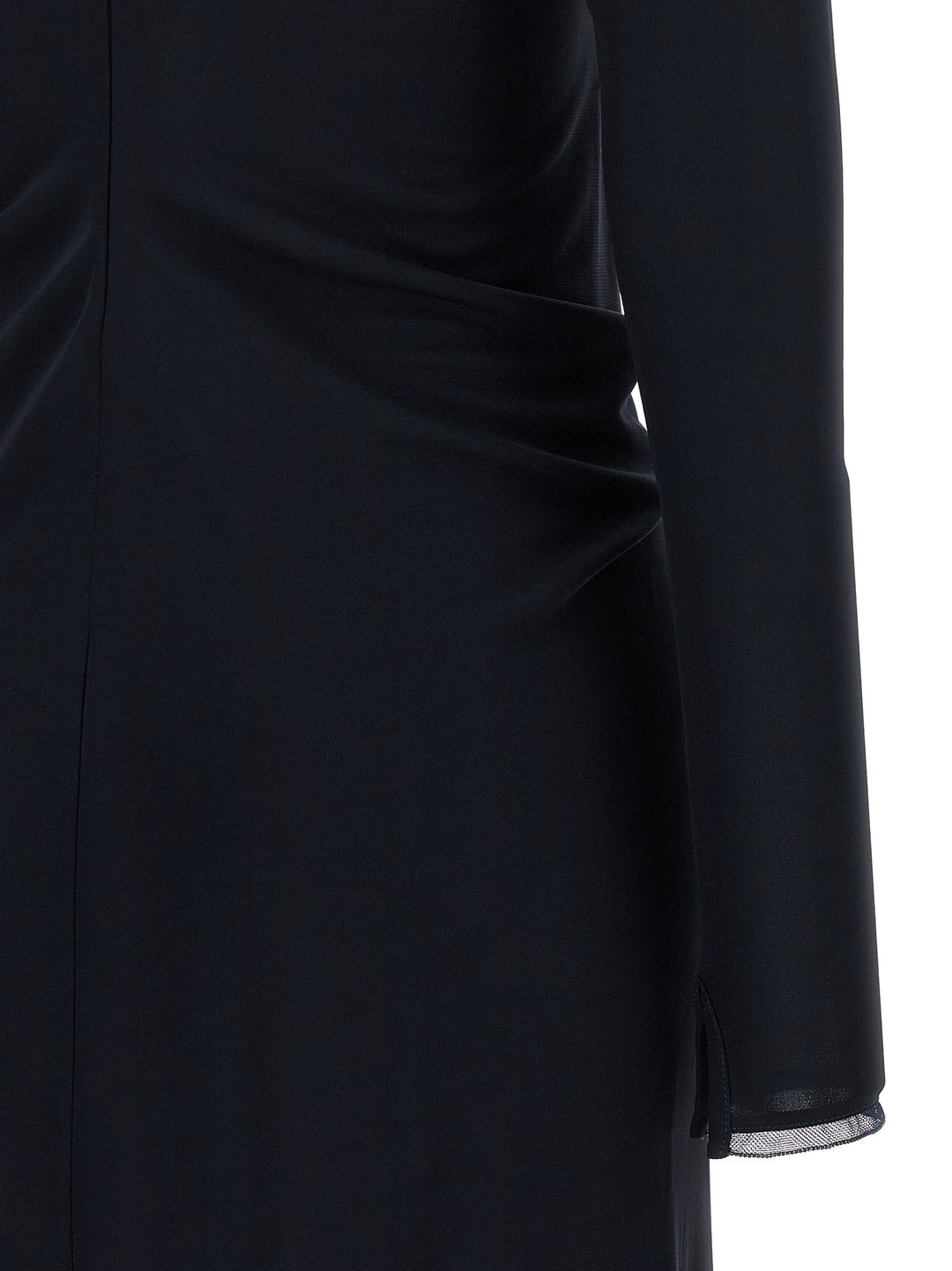 Fabiana Filippi Draped Dress Dresses - Blue | 42433b6b0e2f2002f68b63ccd015be5bd65841a4