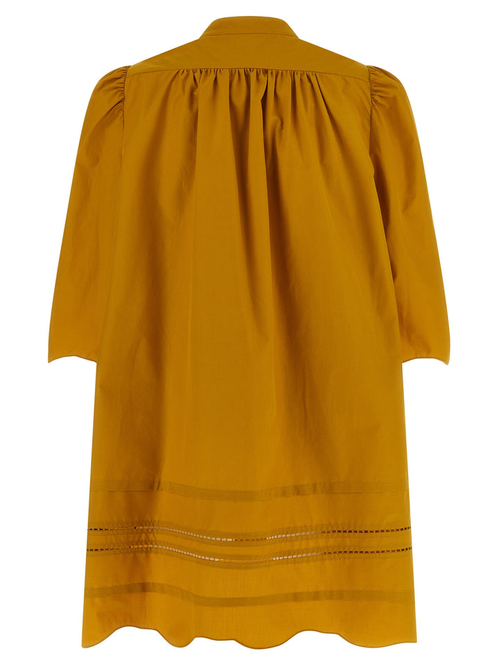 Fabiana Filippi Loose Dress Dresses - Yellow | cf8e0b9d2767edce1e02644e65415f34cdbefc78