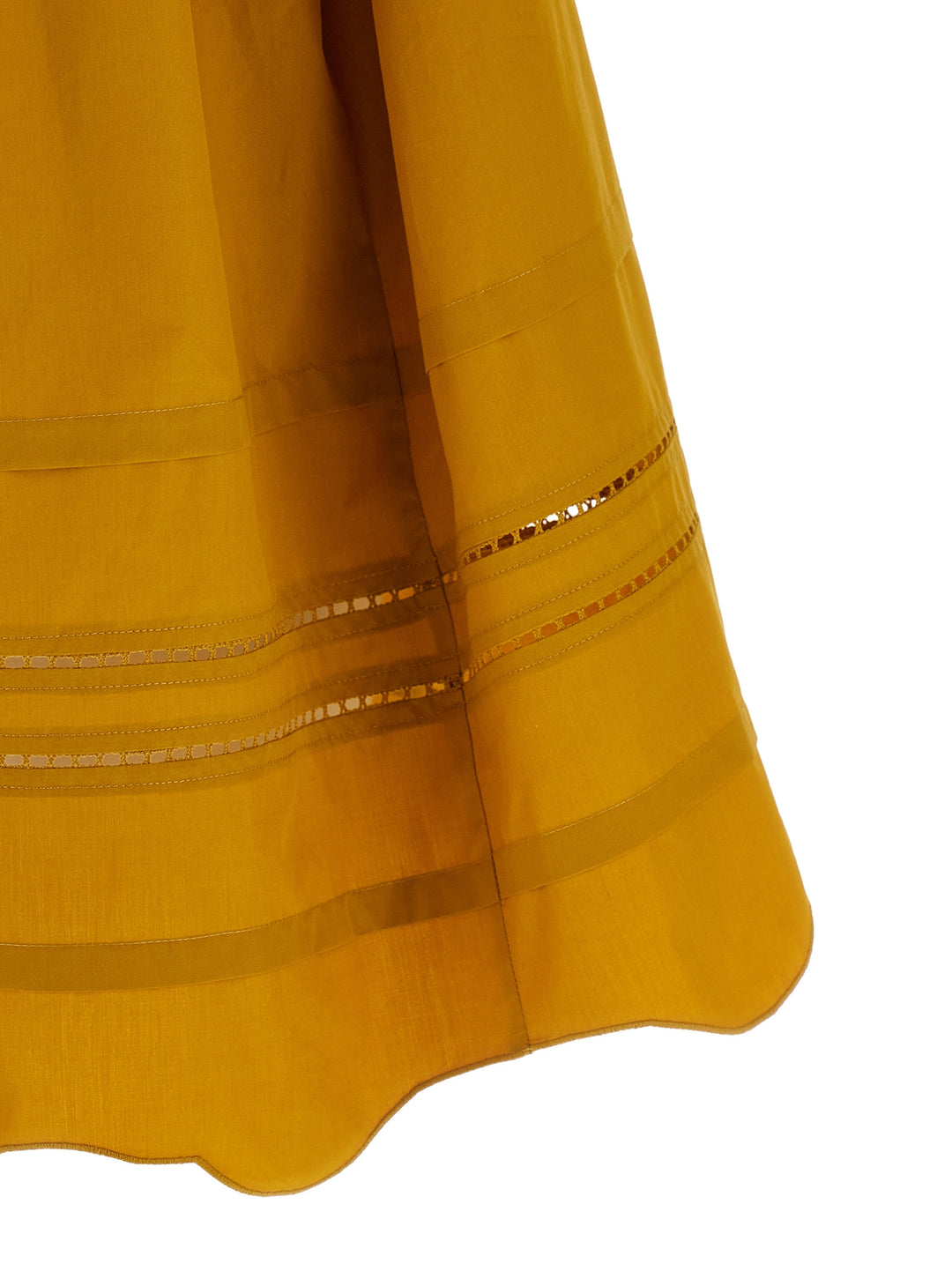 Fabiana Filippi Loose Dress Dresses - Yellow | 6384448a1bd5f86dbfecade3abd118fbe0b464f1