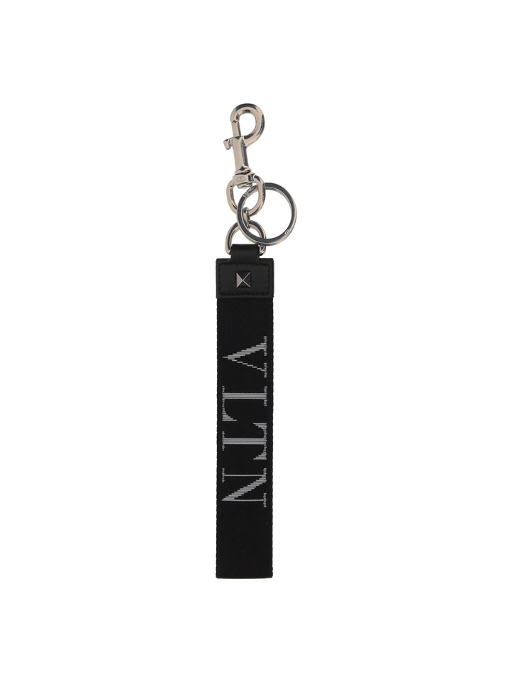 KEY RING | VLTN | NASTRO JACQUARD VLTN/V