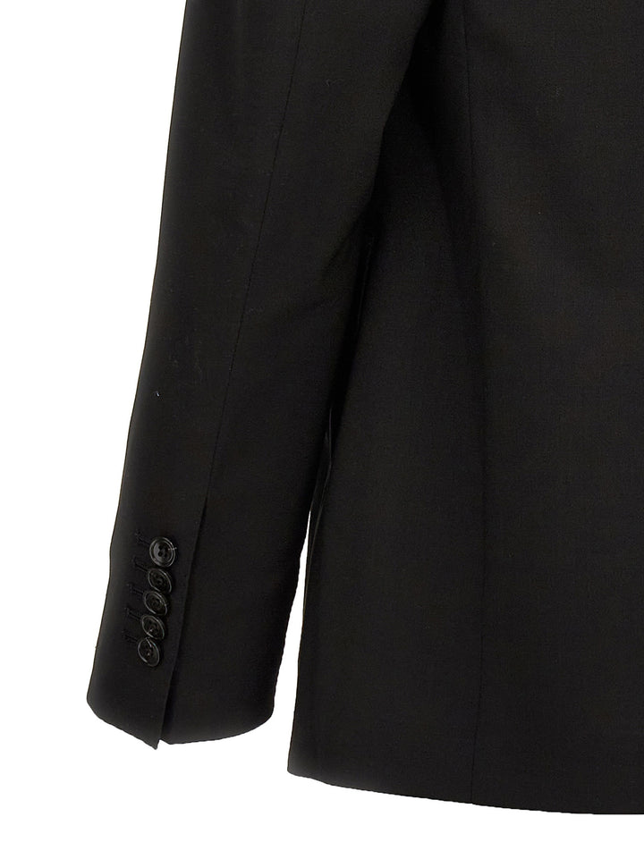 Stretch Wool Suit Completi Black