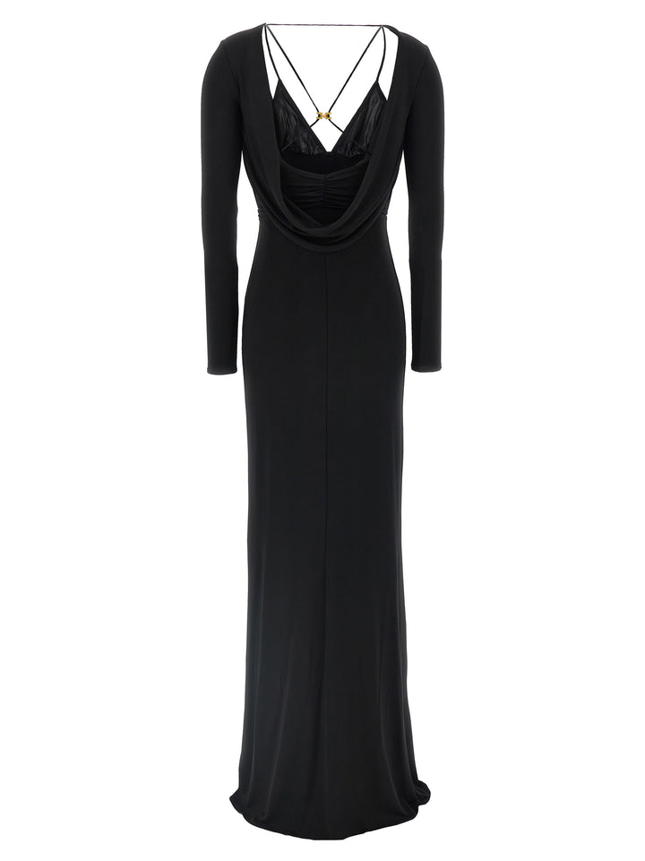 Elisabetta Franchi Red Carpet Dresses - Black | a03d016443c9334cf0b2bde684dbec1b63c47411