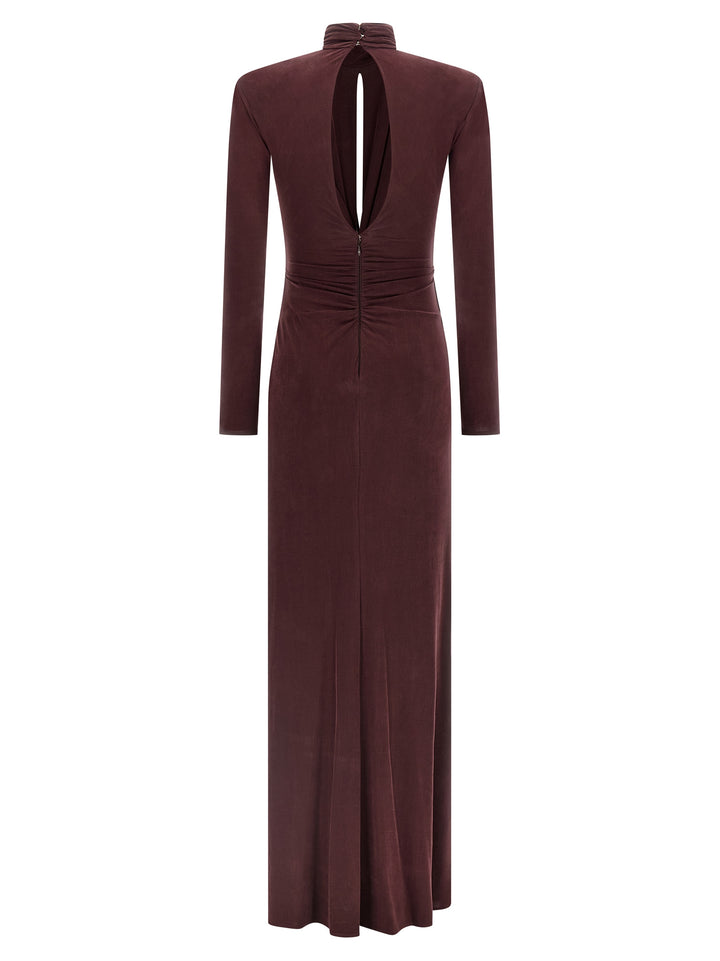 Elisabetta Franchi Red Carpet Dresses - Bordeaux | 17b530045864e9182086d9a87b19c33565fd45c2