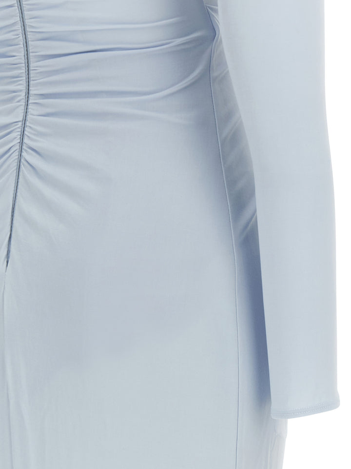 Elisabetta Franchi Red Carpet Dresses - Light Blue | a0db66b9b686f02caa48d8bafba4fc7ca07a20d7