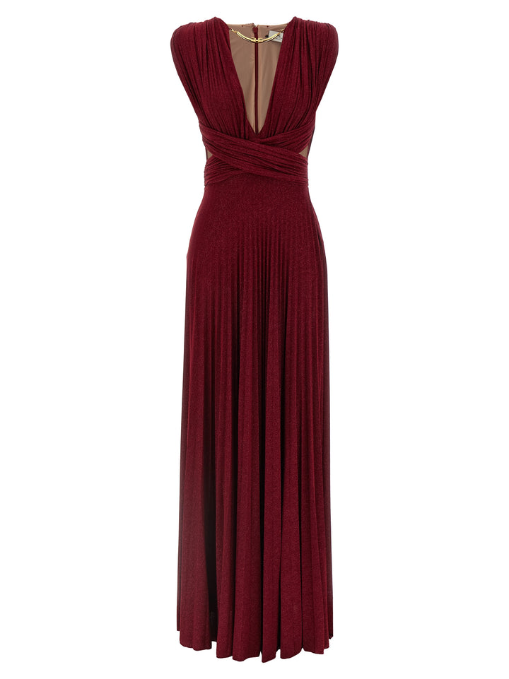 Elisabetta Franchi Red Carpet Dresses - Bordeaux | 60f2204396c95d525b153e4821bc430597907350
