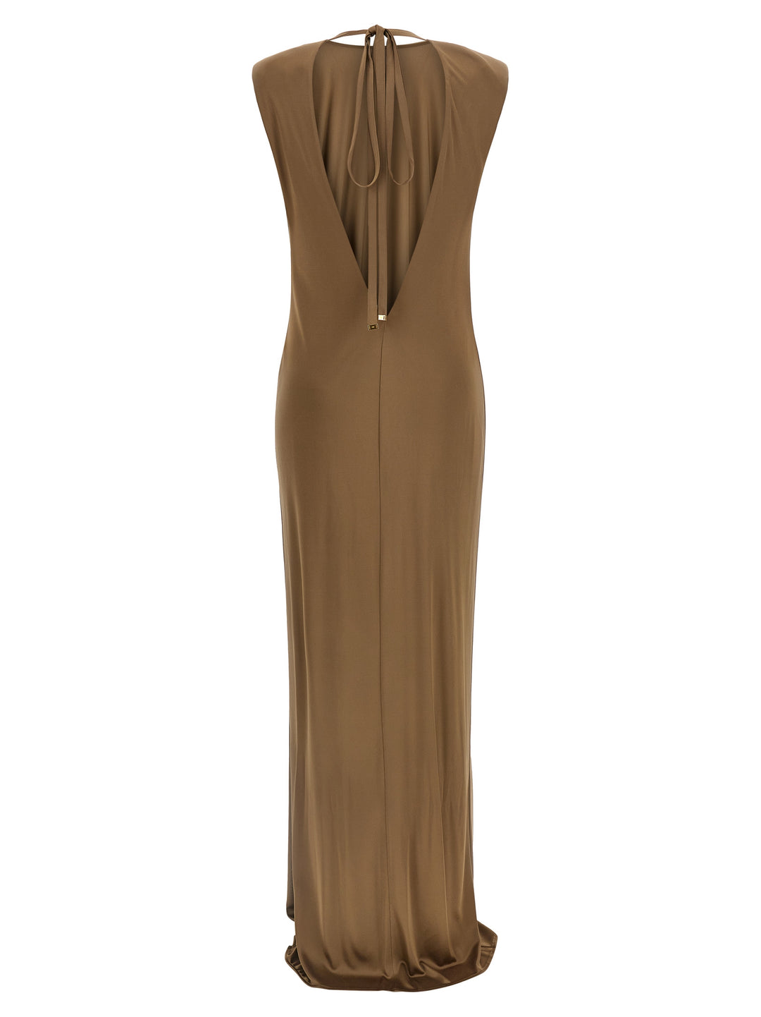 Elisabetta Franchi Red Carpet Dresses - Beige | aec6a023ad36a473ffc88f30cbce763932a5b6ba