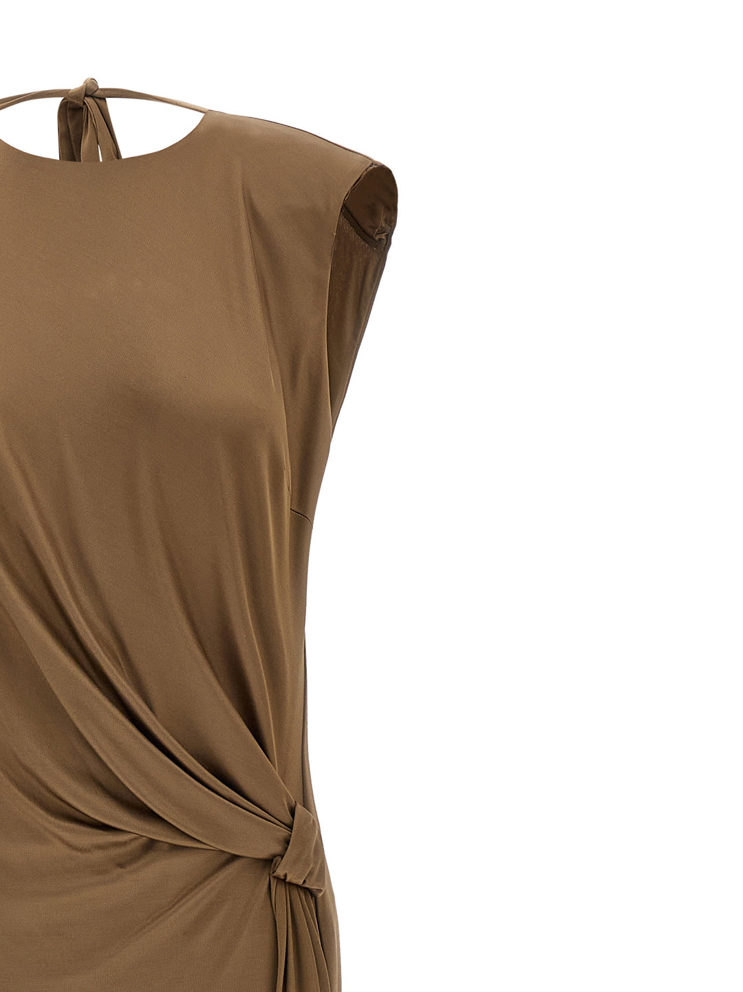 Elisabetta Franchi Red Carpet Dresses - Beige | c2a195560a34fac6c1157056350ae5a373a2d93b