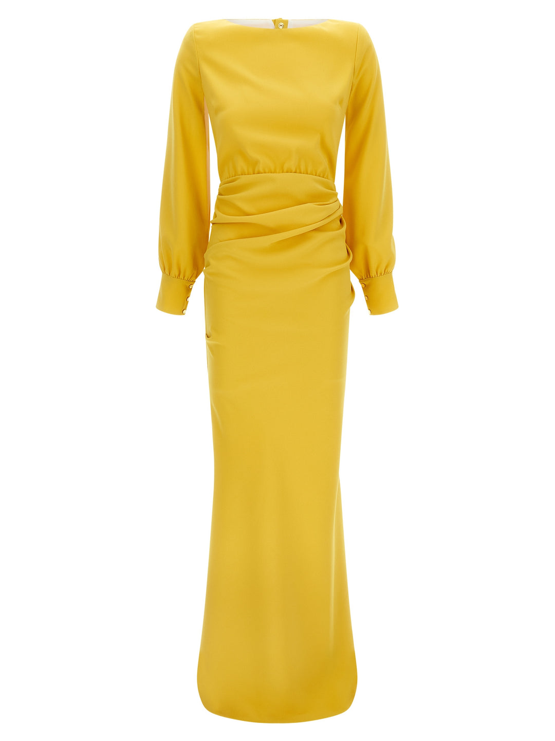 Elisabetta Franchi Red Carpet Dresses - Yellow | ce1030ed3923bb4e4cca996877d7bf111f94832b