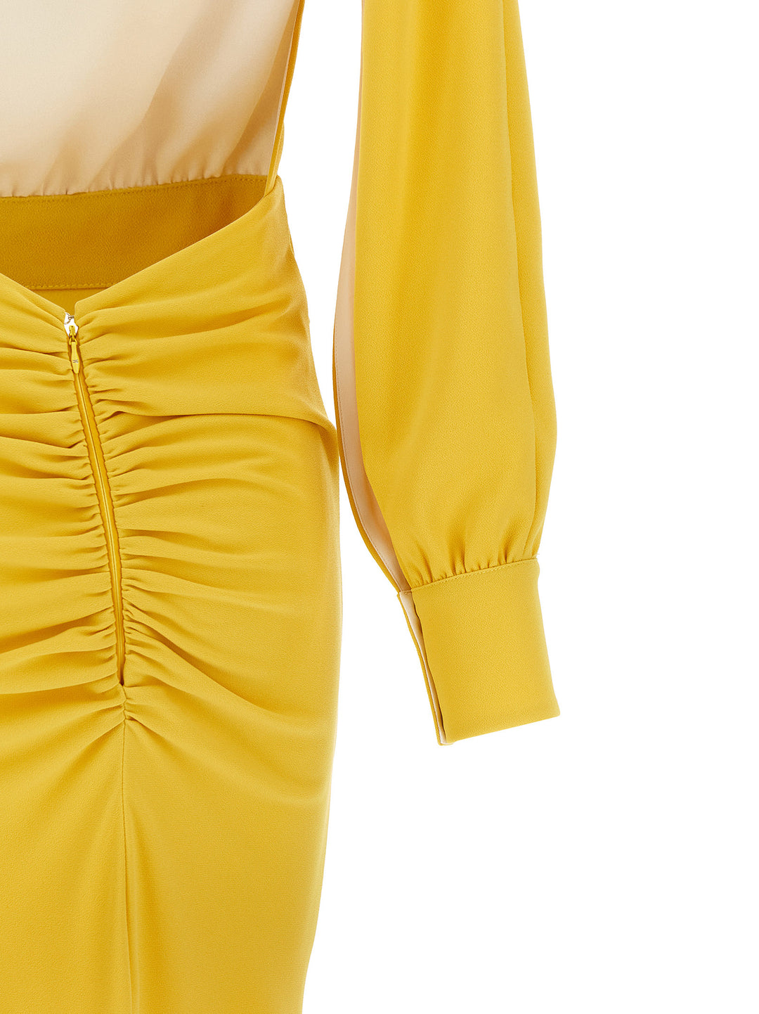 Elisabetta Franchi Red Carpet Dresses - Yellow | b5a7da1ac1cf3e18d6814587961d846f69d0d2c8