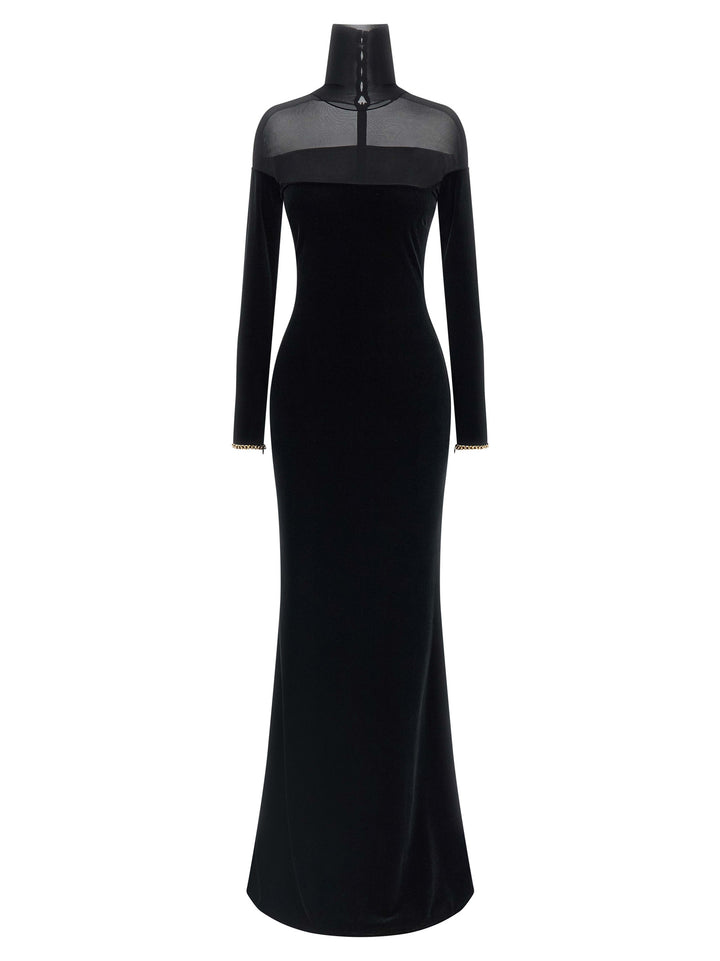 Elisabetta Franchi Red Carpet Dresses - Black | 4dd531599adf3c53a45a17bd09c5ccc144d12ea5