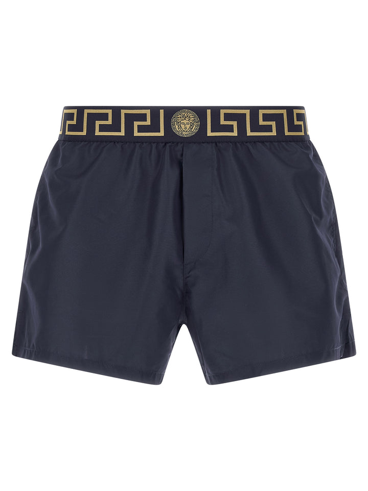 Versace Greca Beachwear - Blue | 15580a990ed3dfb09ae591d64a511e2746a34501