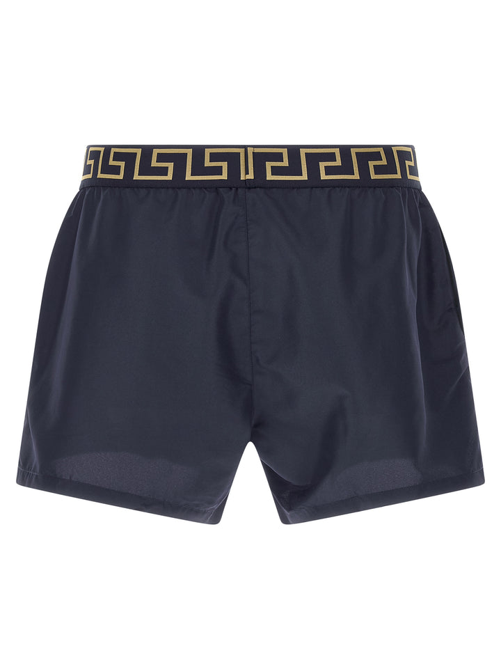 Versace Greca Beachwear - Blue | 32f6574ed66ac46e951c1284b0341536fc70b2c1