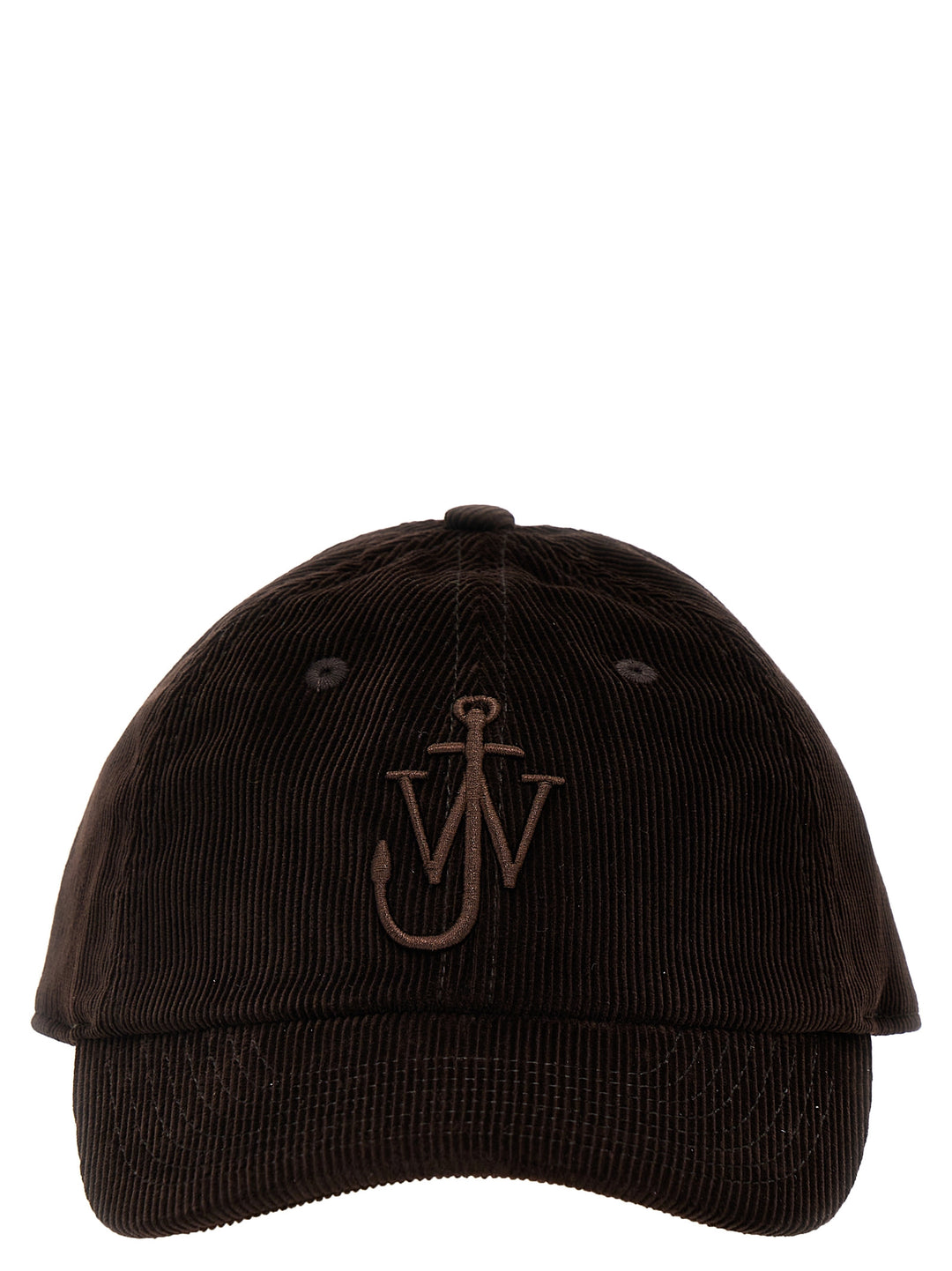 Logo Embroidery Velvet Cap Hats Brown