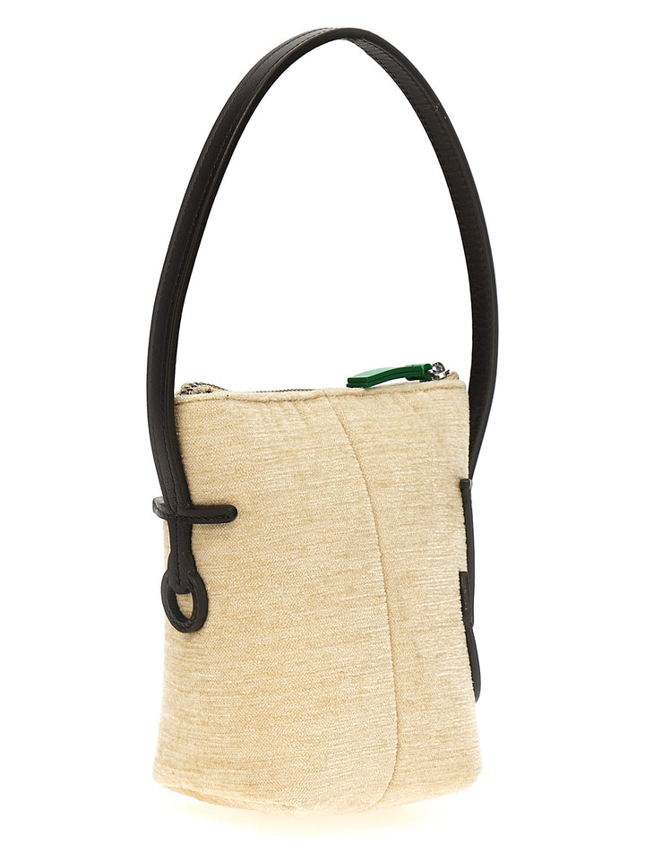 Mini Anchor Hobo Hand Bags Beige