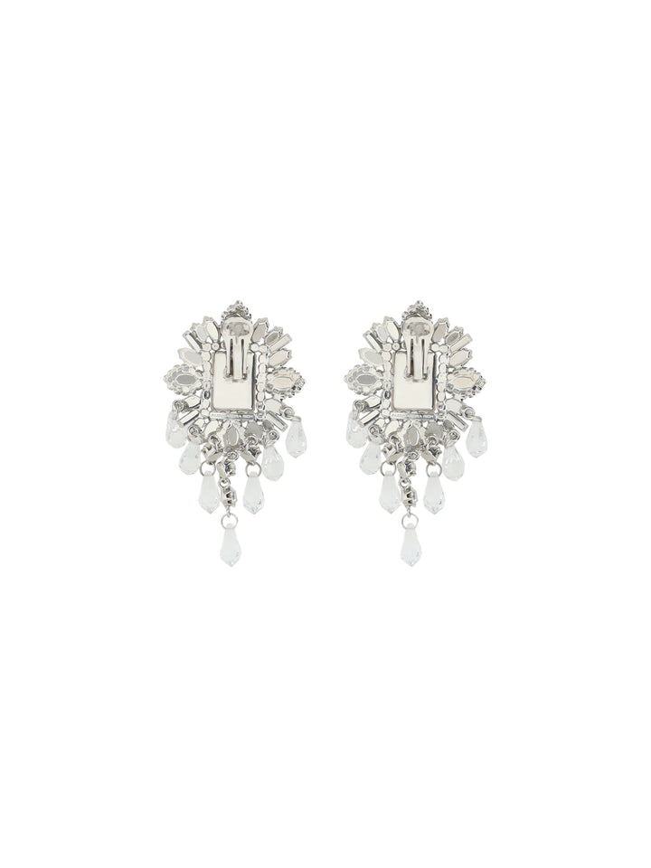 CRYSTAL EARRINGS WITH DROPS