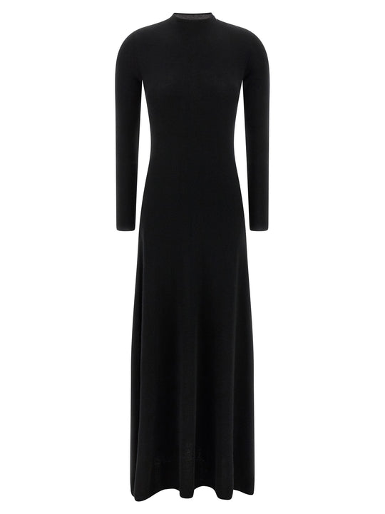 Cashmere And Silk Dress Dresses Black