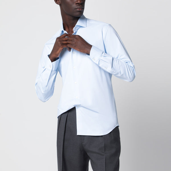 Active Tailor Fit Shirt Light Blue