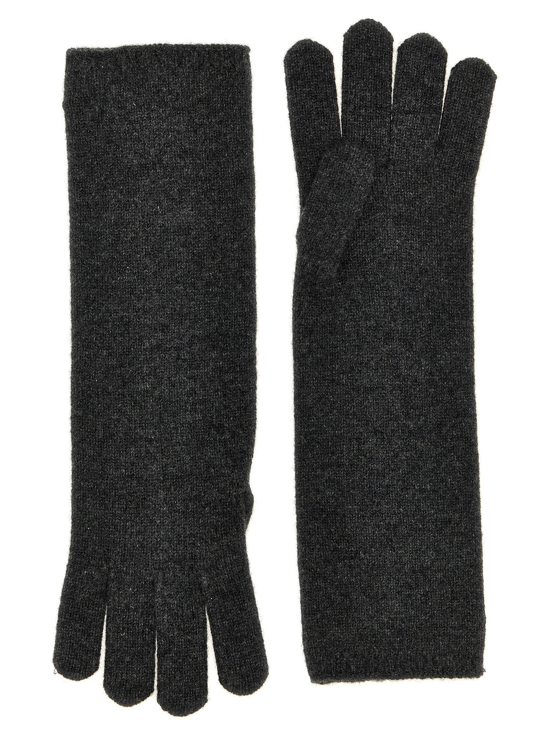 Max Mara Alaggio Gloves - Gray | e143fb71d82de147dbde094af78498403d2f6a79