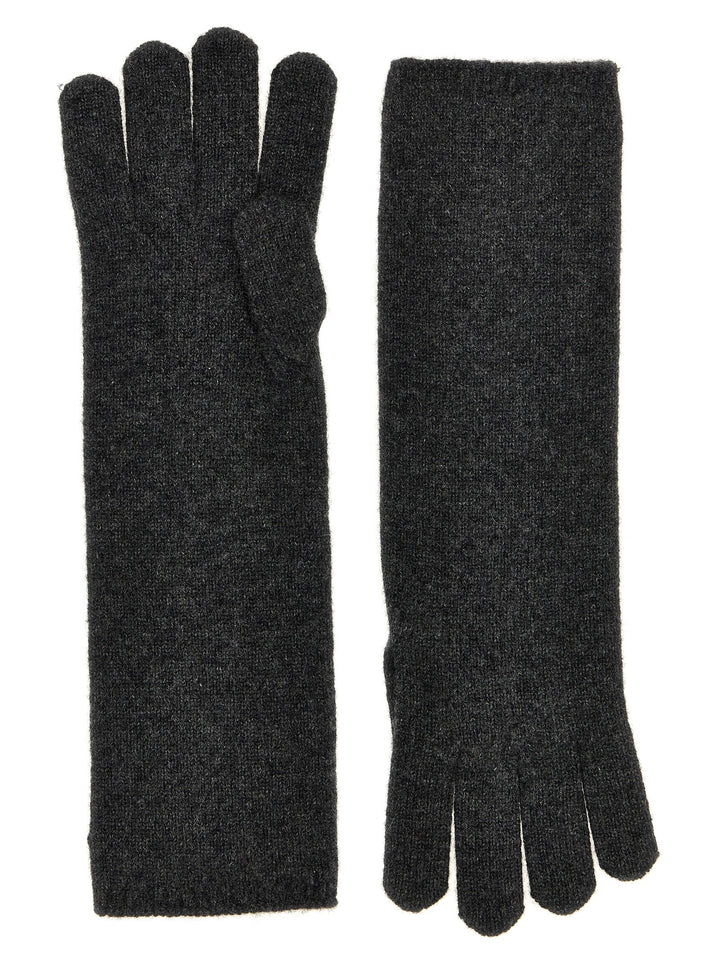 Max Mara Alaggio Gloves - Gray | f9eb672431d9f67adbae5633cef86b8b68e86dc6