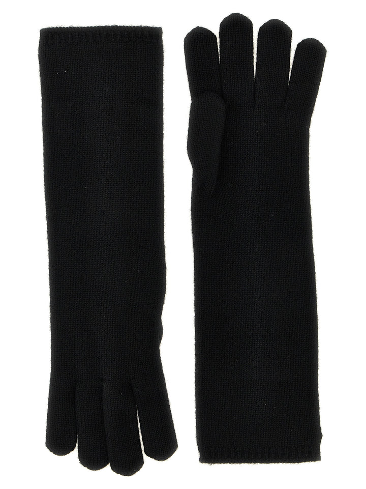 Max Mara Alaggio Gloves - Black | 943d9c0d4bd8c9b0c0b0e712dab6441b96f1846d