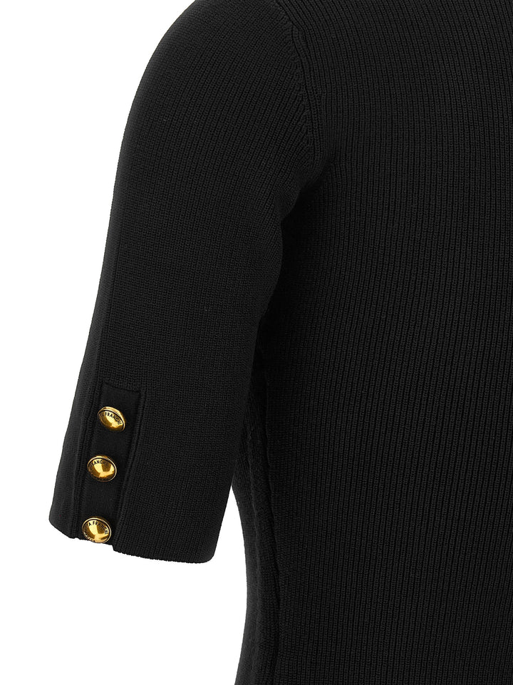 Elisabetta Franchi Scarf Dress Dresses - Black | c2e959ee290f33e8a33f344a618437c47b6ed49f
