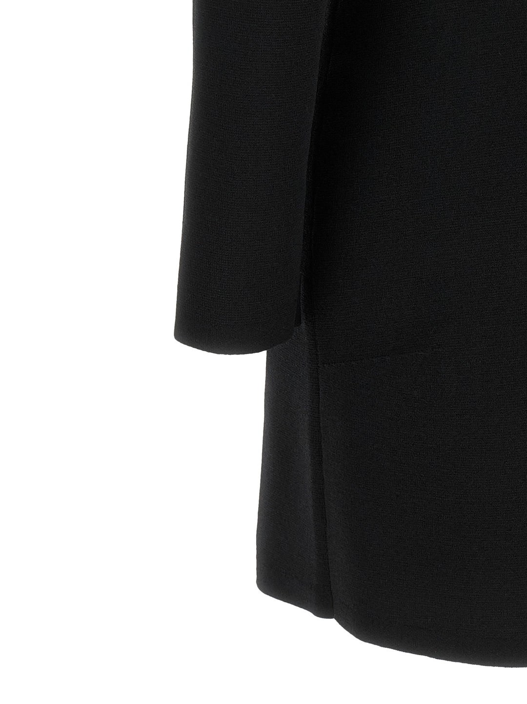Elisabetta Franchi Fabric Stitch Knit Dress Dresses - Black | 18adc2d57be43137f8f9cd63afa5b85d5ac81771