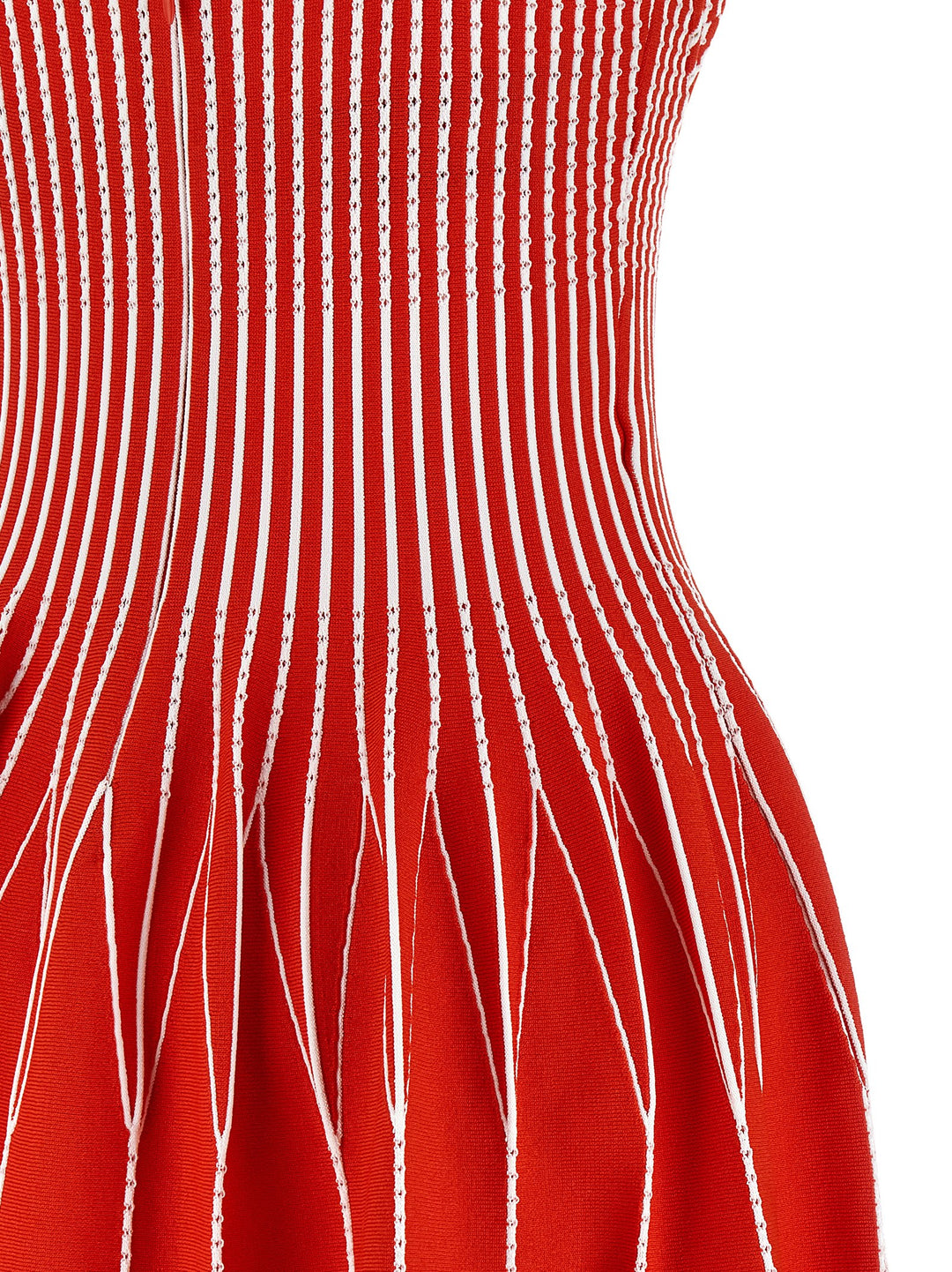 Elisabetta Franchi Knitted Dress Dresses - Red | 51911698c07f57fe7eaa2eeaed1be0c4c177d53d