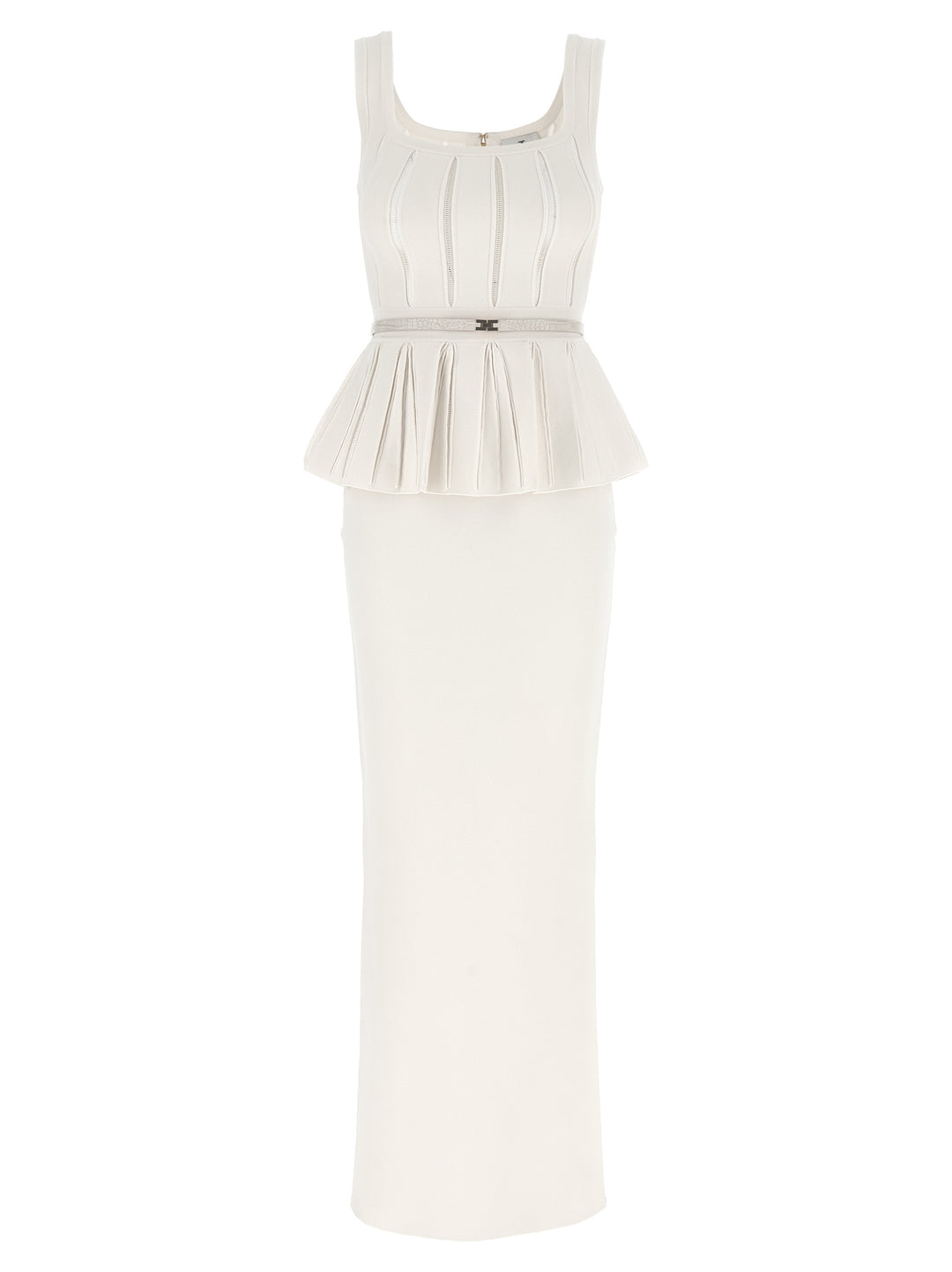 Elisabetta Franchi Red Carpet Dresses - White | 085b2a080a7f0725e4f12906598f2280bf70c4c4
