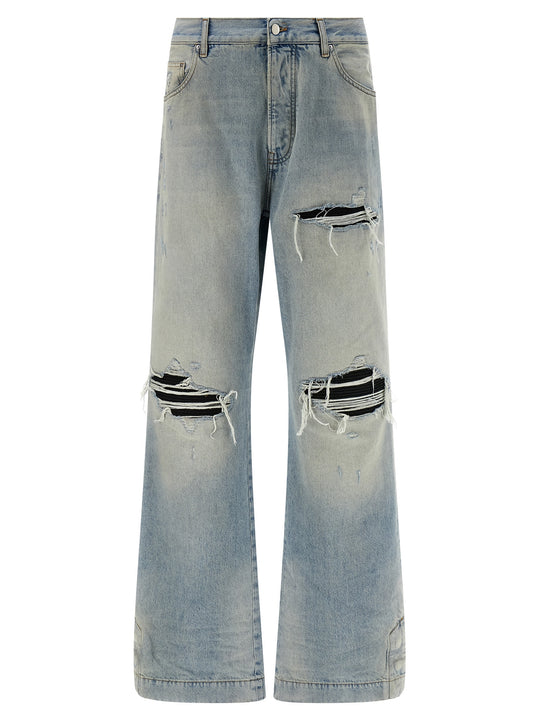 Mx1 Straight Flare Jeans Light Blue