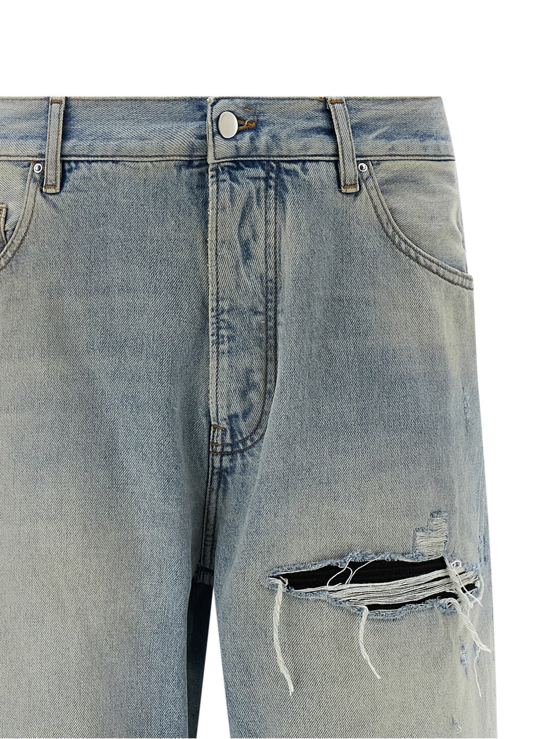 Amiri Mx1 Straight Flare Jeans - Light Blue | b9fdf3e69496d11b444b80ec5ae33d4ff4e9fe25