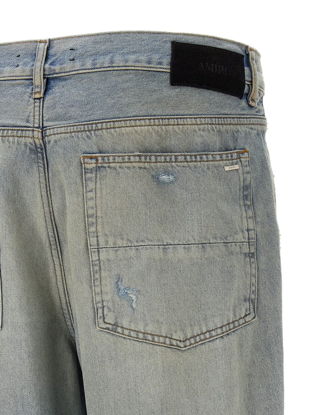 Amiri Mx1 Straight Flare Jeans - Light Blue | 3eb761e40dadab85071729a0f26311785fbdd9ab