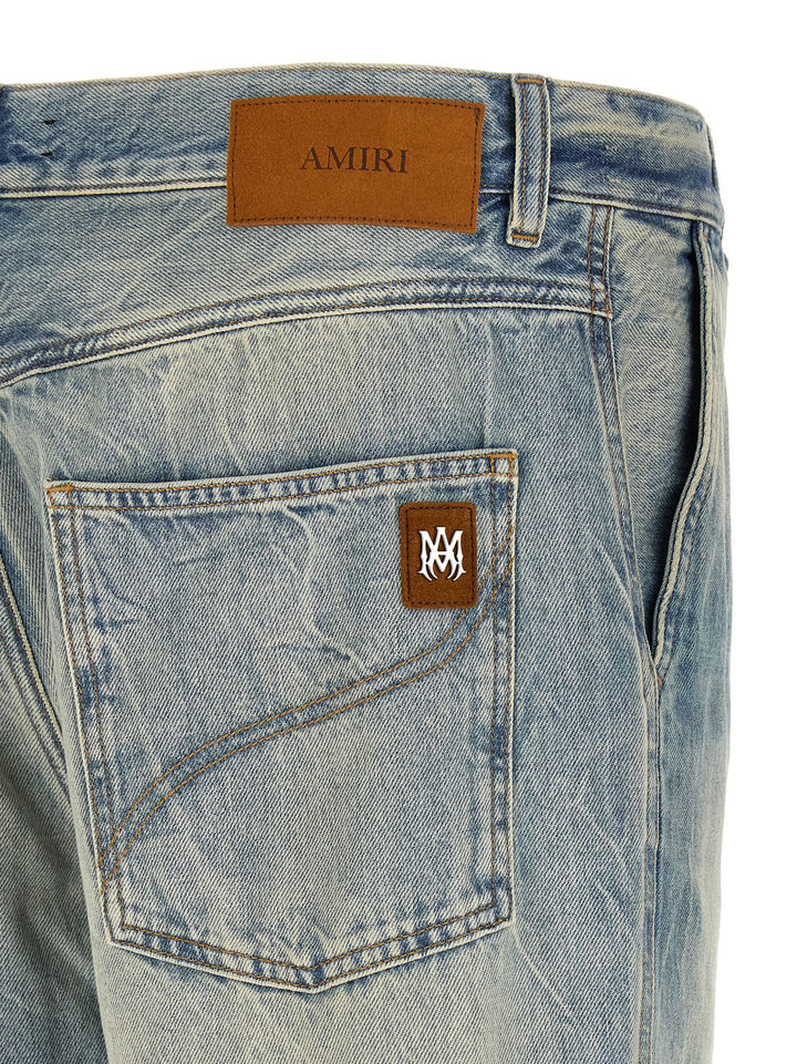 Amiri Boot Cut Jeans - Blue | a65591748a554e8718c1f239e7d736c40e573ee3